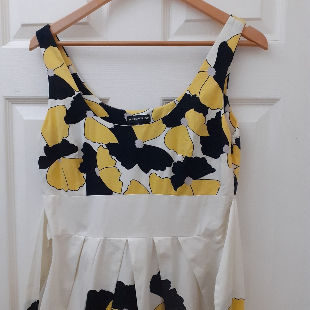 Warehouse fit & flare mini summer dress - Picture 2 of 4
